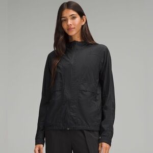 lululemon athletica Black Hood Lite Jacket 10
